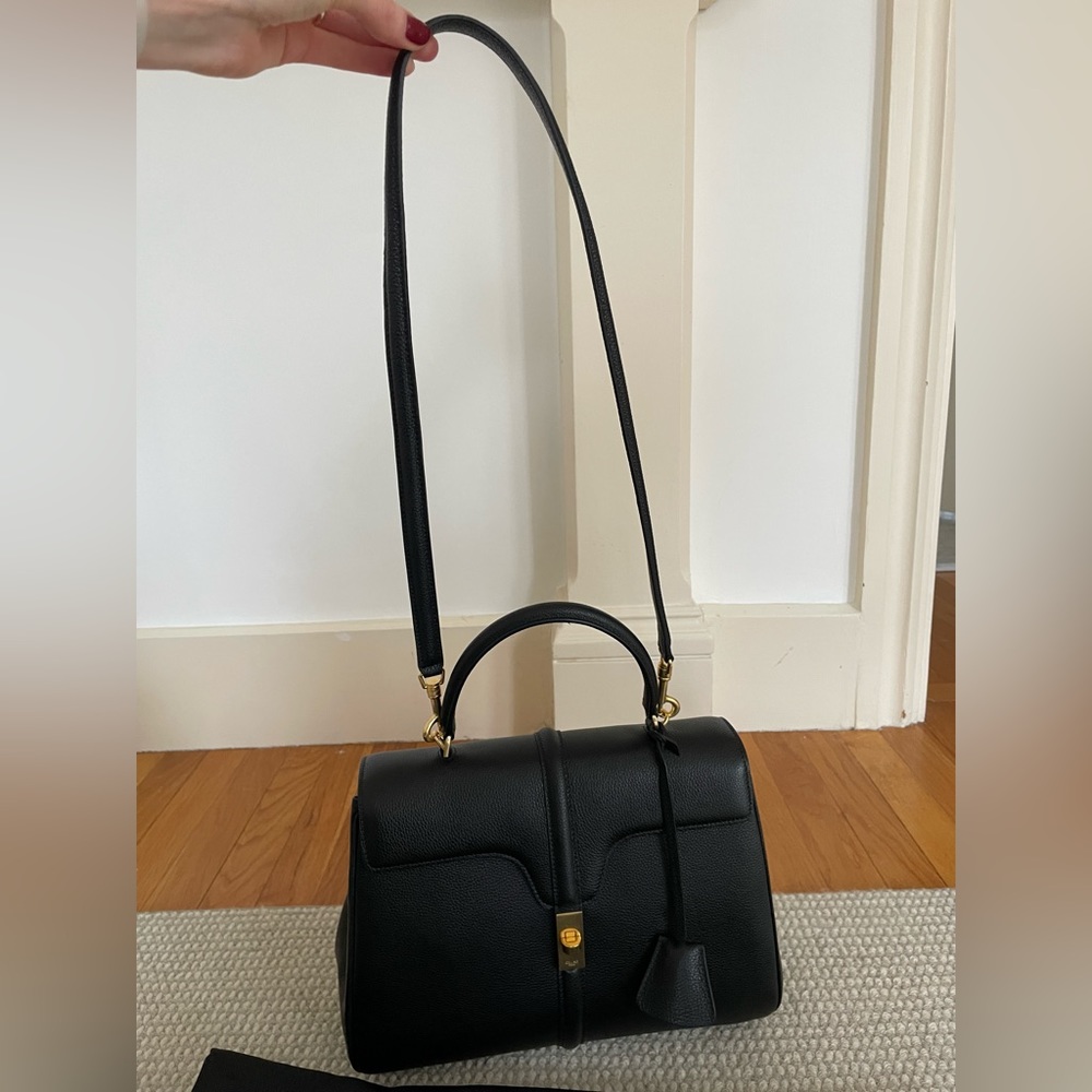 CLASSIQUE 16 BAG IN SATINATED CALFSKIN
BLACK - Picture 5 of 11